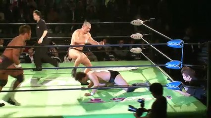 Go Shiozaki, Katsuhiko Nakajima & Naomichi Marufuji vs. Suzuki-gun