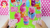 Peppa Pig y Su Familia Juego de Plastilina - Moldes de Play Doh 3D