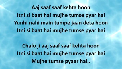 Itni Si Baat Hain - Azhar (Arijit Singh) HD