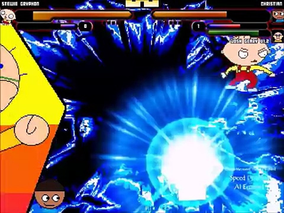 MUGEN Stewie Gryphon (Me) Vs The Prune Dude and The Cereal Box