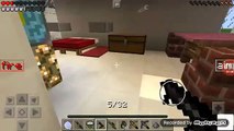 Gun mod on Minecraft Pocket