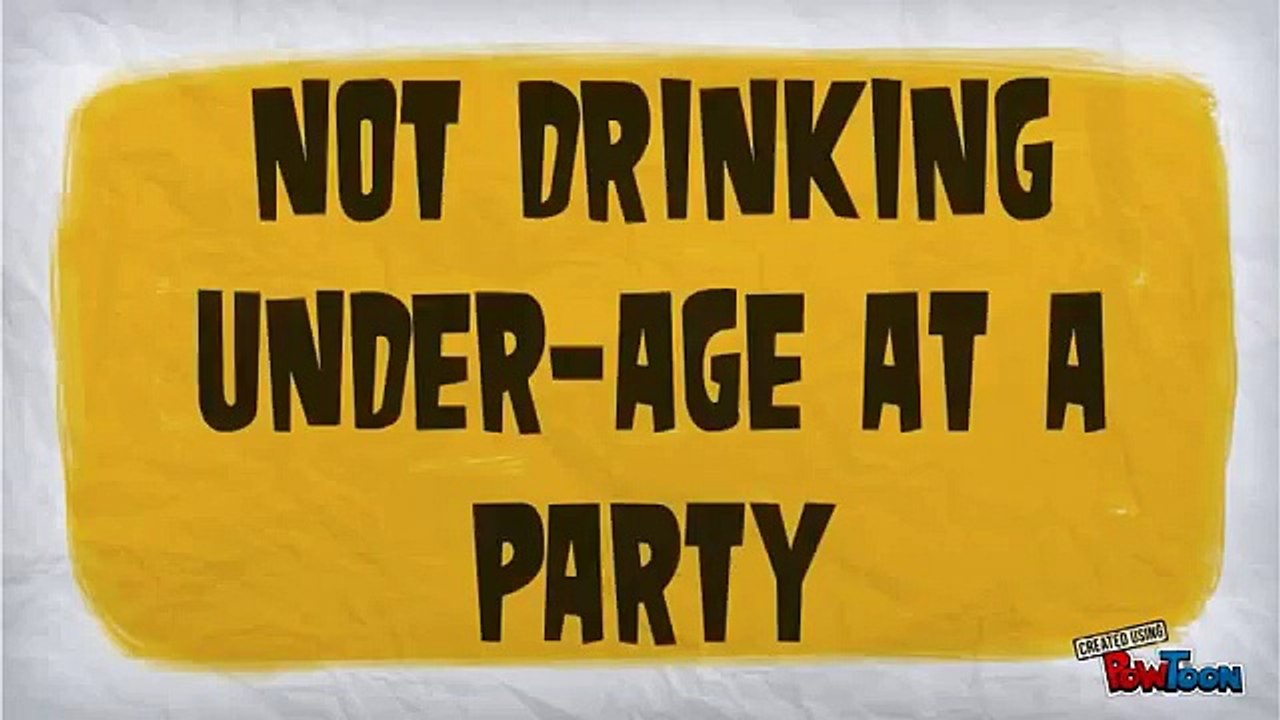 Drinking Under-age PDHPE
