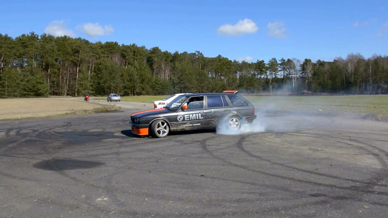 BMW CLUB PMI Kąkolewo Wielka Sobota '16 Emil E30 Touring 3.5