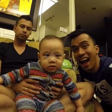 Senangnya Rafathar Malik Ahmad Di Ajak Narsis l Raffi Ahmad & Nagita Slavina