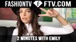 2 Minutes With Emily Ratajkowski for LOVE | FTV.com