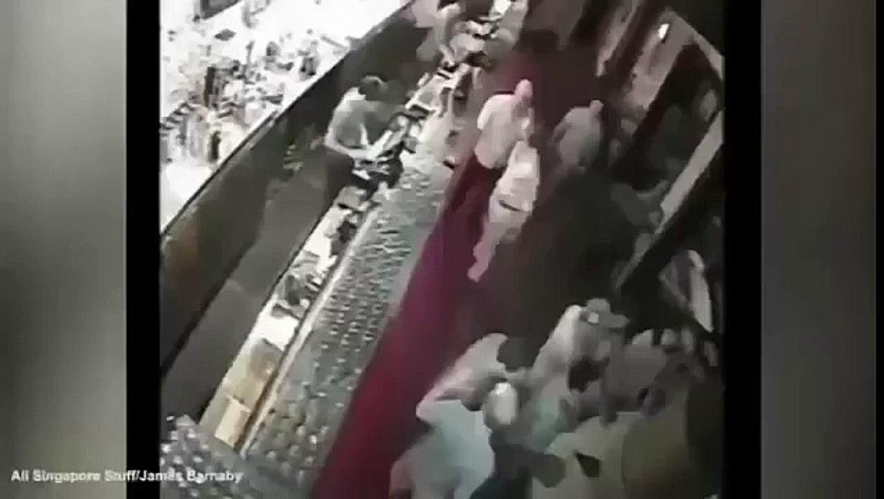 Security Camera Captures A Ghost Attack