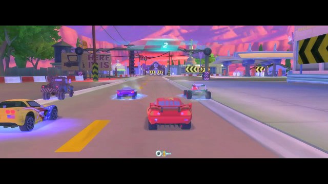 CARS 2 - Francesco Bernoulli & Lightning Rayo McQueen Disney Pixar Game Battle RACE in HD 1080p