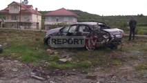 Report TV - Korçë, makina del nga rruga, vdes 23-vjeçarja, plagoset pasagjeri