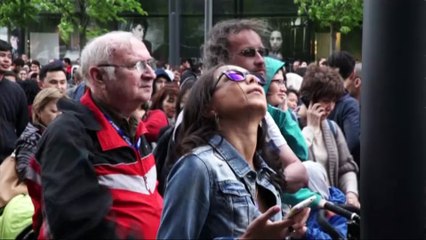 French 'Spiderman' climbs 168-metre high tower in Kazakh capital