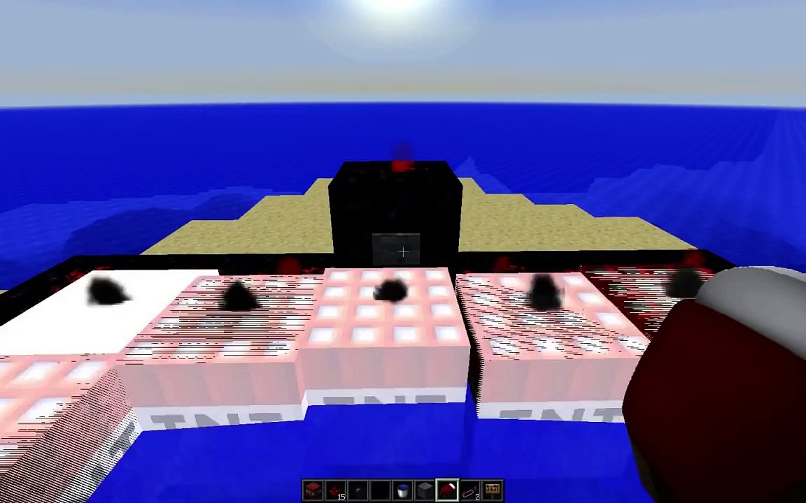 Majcraft! Minecraft:TNT Human Cannon