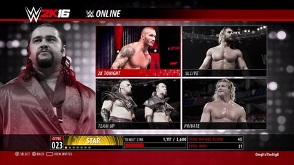 WWE 2K16 PCW 4/23/16