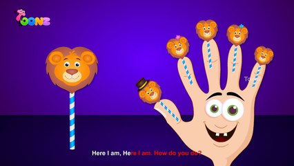 The Finger Family Cake Pop Family Nursery Rhyme | Cake Pop Finger Family Songs