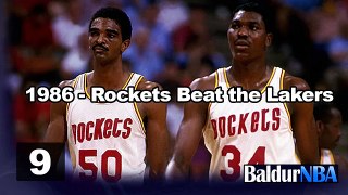 Top 10 NBA Playoff Upsets EVER! (1)