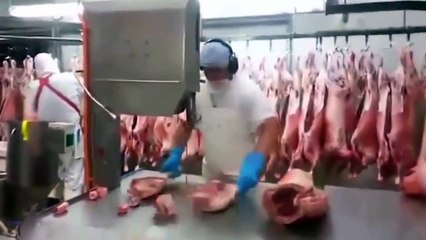 ОЧЕНЬ ОПАСНАЯ РАЗДЕЛКА ТУШИ СУПЕР БЫСТРЫЙ МЯСНИК ! )))