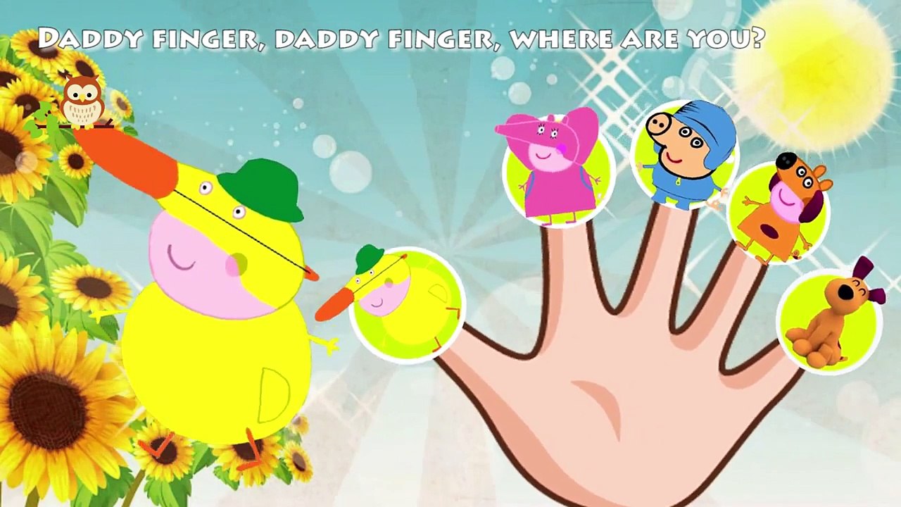 Peppa Pig Bat man Full Episode 8 \ Robin Family Finger \ Nursery Rhymes More Lyrics