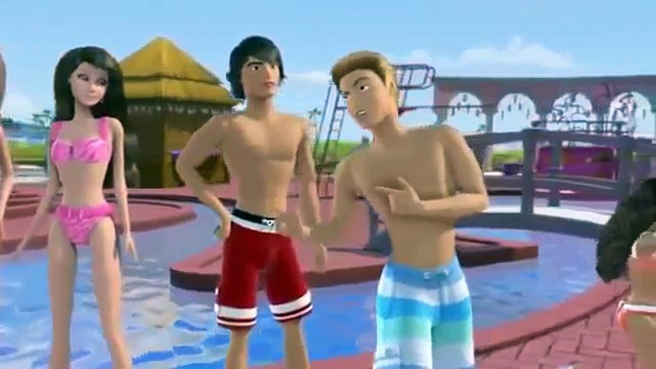 Barbie Life in the Dreamhouse Perf Pool Party Barbie English