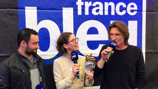 Marcus Malte et Emile Mélanchon, invités de France Bleu Lorraine pour le livre Les Harmoniques