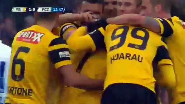 Miralem Sulejmani Amazing Goal ● Young Boys vs FC Zurich ● Swiss Super League 24-04-2016