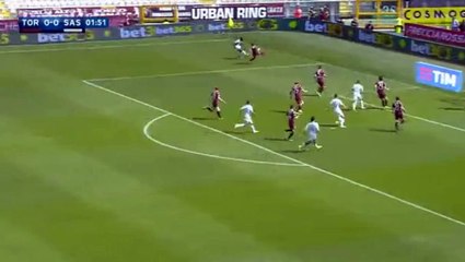Nicola Sansone Goal - Torino 0-1 Sassuolo - 24.04.2016