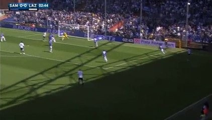 Djordevic GOAL (0:1) Sampdoria vs Lazio - 24-4-2016