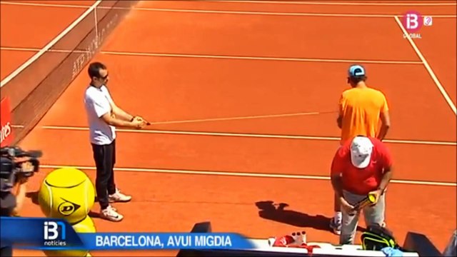 Rafael Nadal Practice at Barcelona Open. 24 April 2016