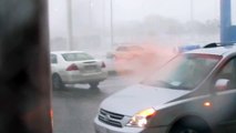 Heavy Rain North of Jed Al Malek Road Dec 30,2010.MOV