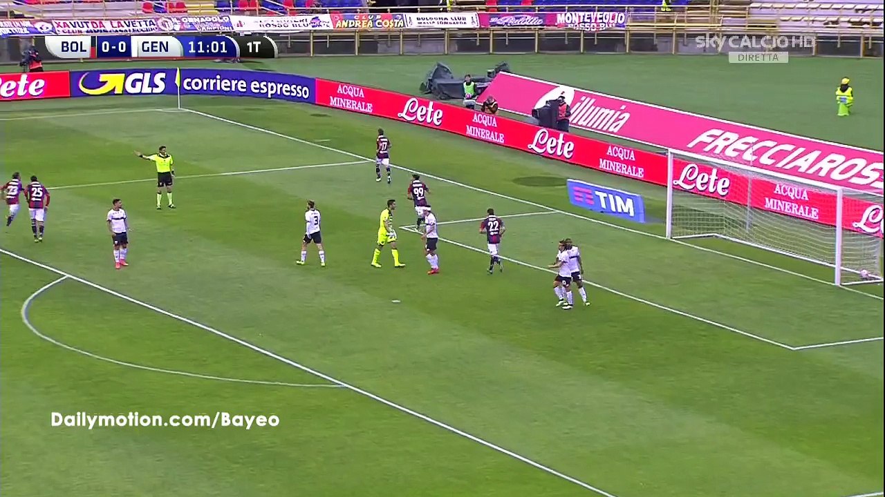 Emanuele Giaccherini Goal HD - Bologna 1-0 Genoa   - 24-04-2016