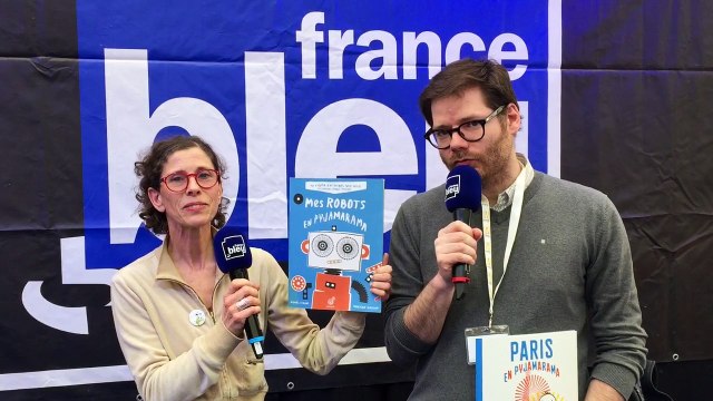 Mickaël Leblond, invité de France Bleu Lorraine pour ses ouvrages pour la jeunesse livre.