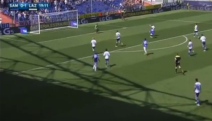 Fernando GOAL HD 0 : 1 Sampdoria vs Lazio 24/April/2016