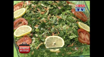 ISPANAKLI DEREOTLU TURPLU YEŞİL SALATA