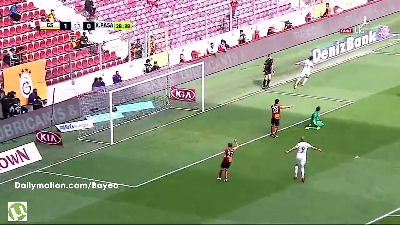 Ezequiel Scarione Goal HD - Galatasaray 1-1 Kasimpasa - 24-04-2016