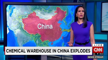 Explosion at chemical warehouse in China