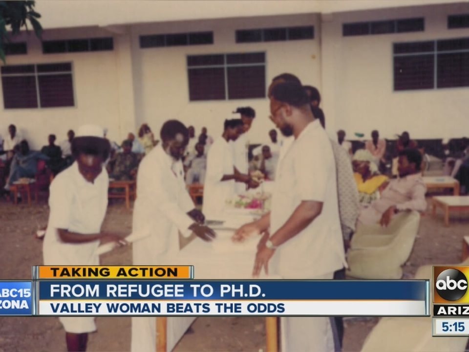 From refugee to PH.D.