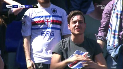 Fernando Goal HD - Sampdoria 1-1 Lazio  - 24-04-2016