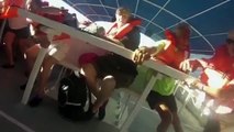 Naufrage d'un bateau de touristes au Costa Rica (POV)