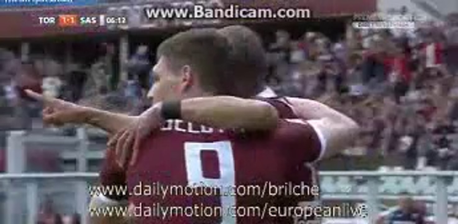 1st Half Goals - Torino 1-1 Sassuolo - 24-04-2016
