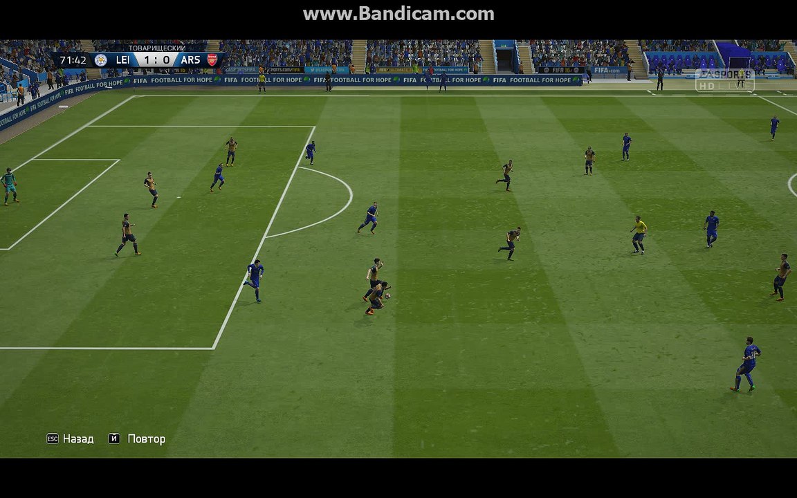 BPL 6 Тур. Лестер - Тотенхэм. 2:0. Drinkwater, 72'