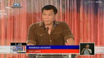 Duterte on the state of Philippines after his presidency