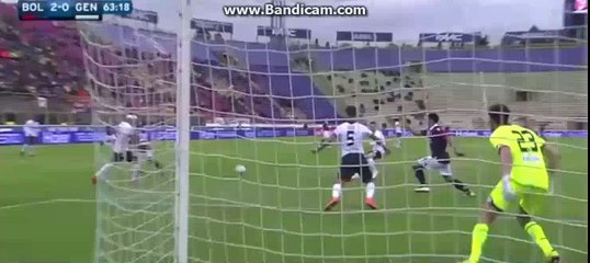 Sergio Floccari GOAAAL - Bologna 2-0 Genoa 24-04-2016