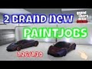 GTA 5 Online: 2 Crazy Paint Jobs!!! *NEW* (Car Customizaion Guide)