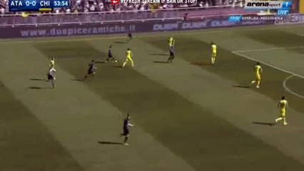 Marco Borriello Goal HD - Atalanta 1-0 Chievo - 24-04-2016