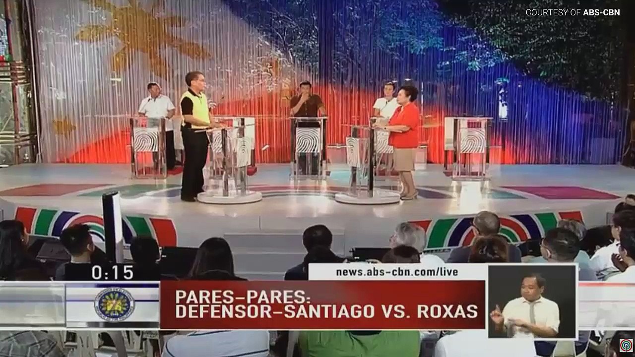 Roxas: My record speaks for itself