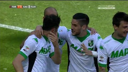 Federico Peluso Goal HD - Torino 1-2 Sassuolo - 24-04-2016