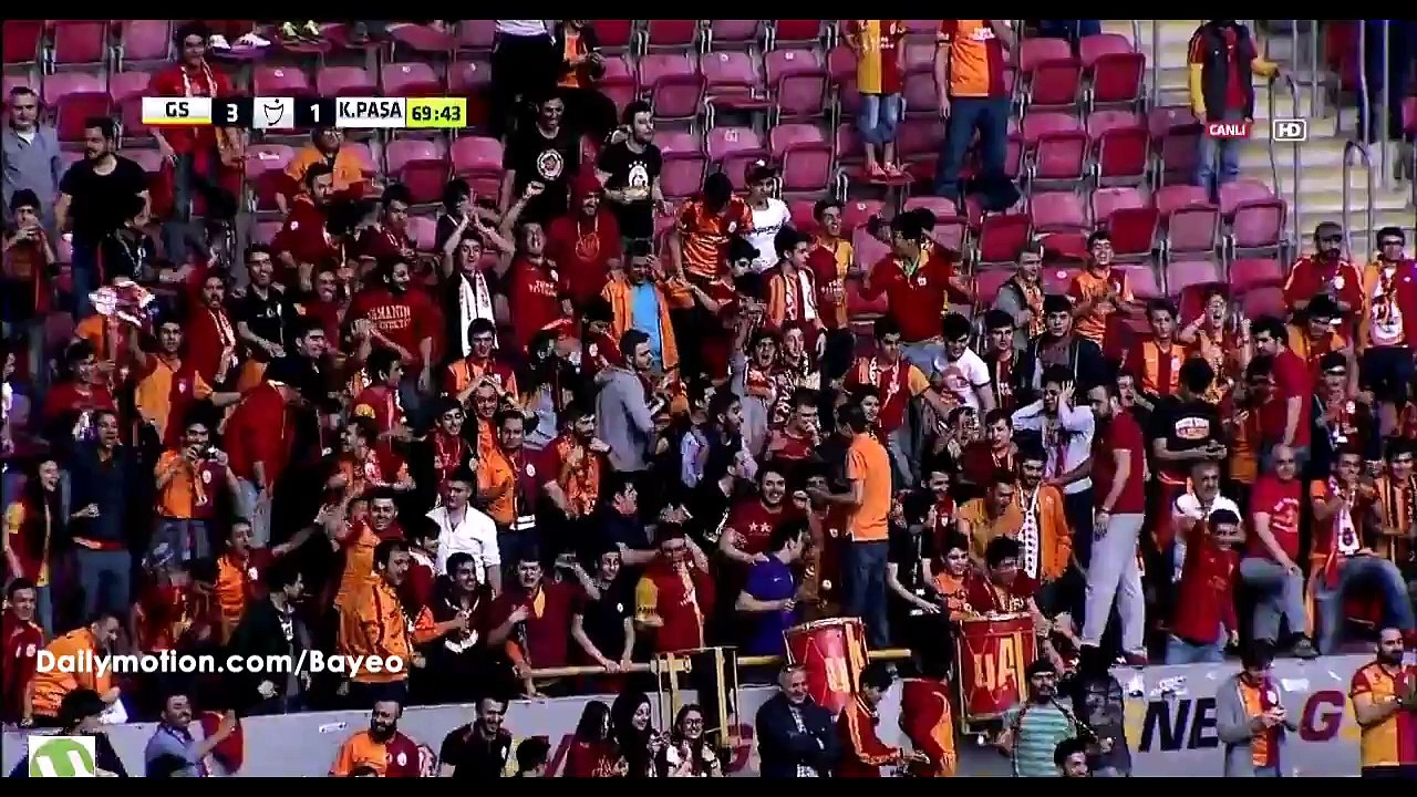 Selcuk Inan Goal HD - Galatasaray 3-1 Kasimpasa - 24-04-2016