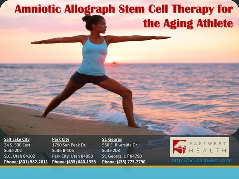 Amniotic Allograph Stem Cell Therapy for the Aging Athlete