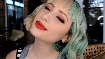 Kat Von D Shade + Light Eye Contour Quad - Rust - Makeup Tutorial