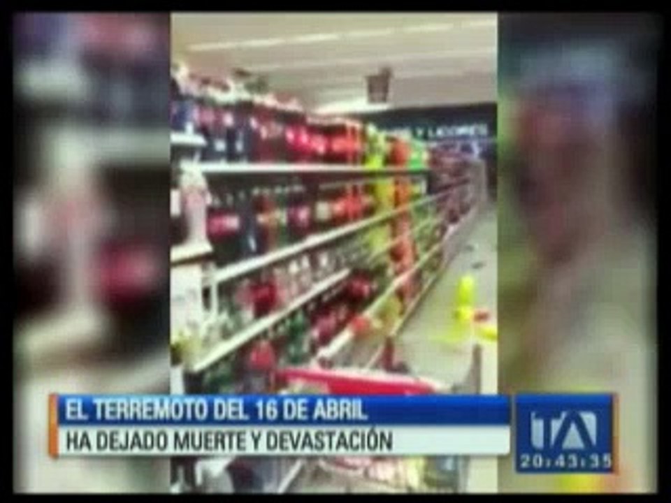 Terremoto del 16 abril dejo muerte y devastación