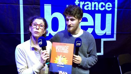 Thimotée Ostermann, invitée de France Bleu Lorraine pour son livre "Voyage en tête de Gondole"