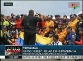 Venezuela envía nueva brigada de ayuda humanitaria a Ecuador
