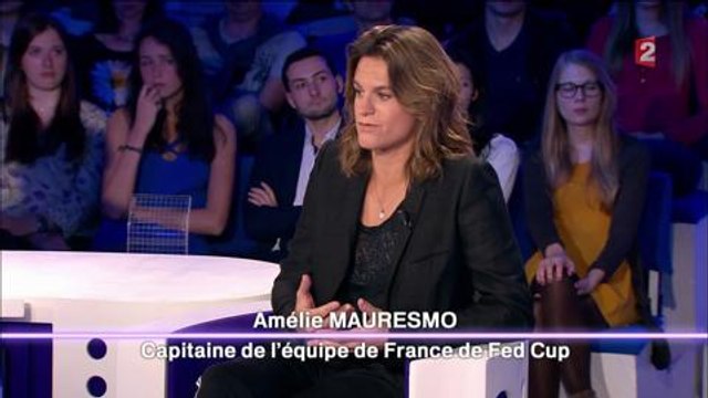 Amélie Mauresmo évoque son coming-out dans ONPC